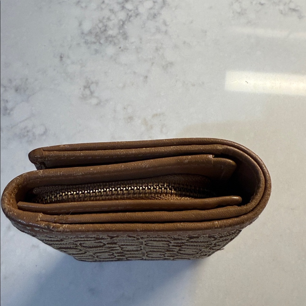 Coach Brown Monogram Wallet - Picture 8 of 8